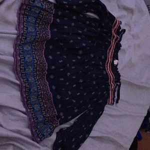 Off the shoulder shirt